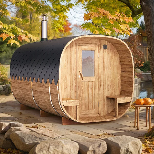 Baltresto Cube Barrel Saunas