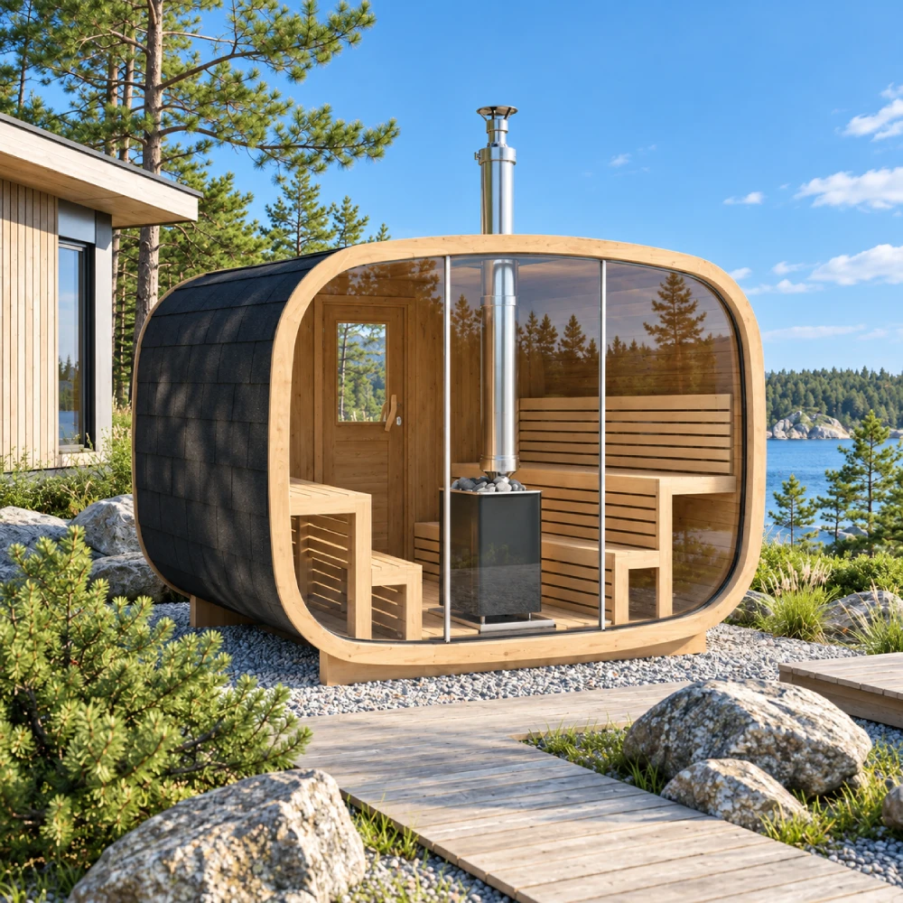 Baltresto Big Oval Saunas